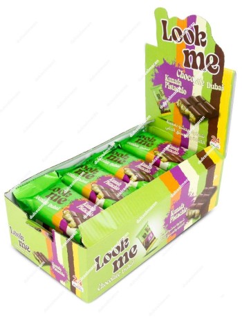 Look Me Barritas Chocolate Dubai Kunafa Pistacho 24 uds