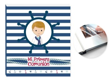 Mi primera comunión álbum de fotos jumbo niño