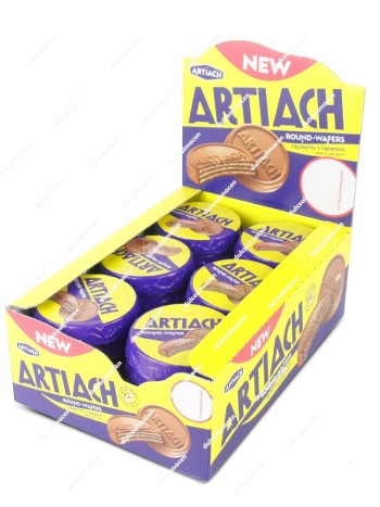 Artiach Galleta Wafer Avellana Expositor 30 unidades