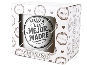 Taza Regalo Sello a la Mejor Madre