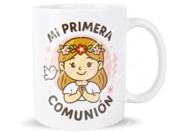 Taza Regalo Comunión Niña