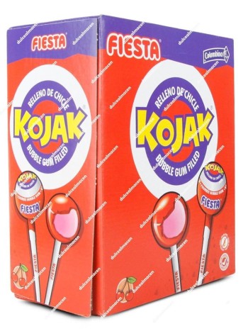 Fiesta Kojak Cereza 100 uds
