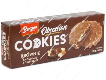 Bergen Cookies Brownie 128 gr.