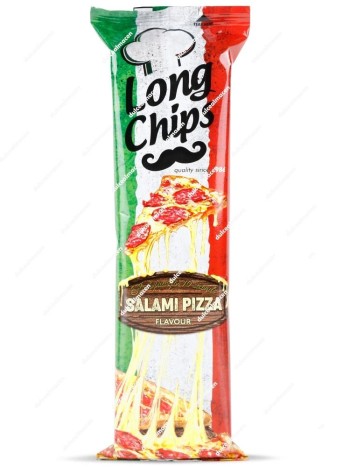 Long Chips Pizza Salami 75 gr.