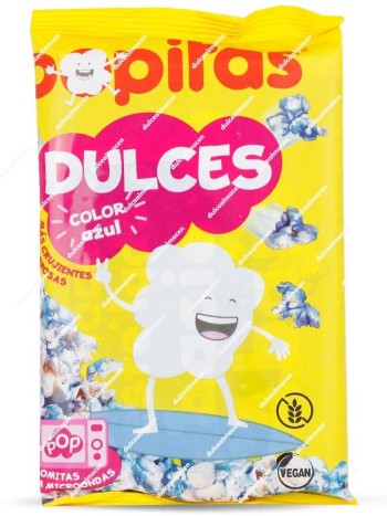 Popitas Palomitas Dulces Azules 100 gr