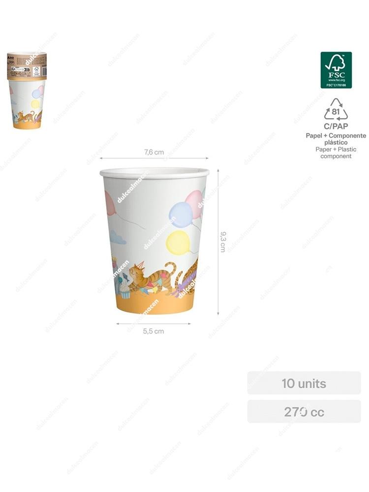 Oh Yeah! Vasos Gatitos 270 cc