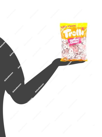 Trolli Mini Aros Fresa 1 kg