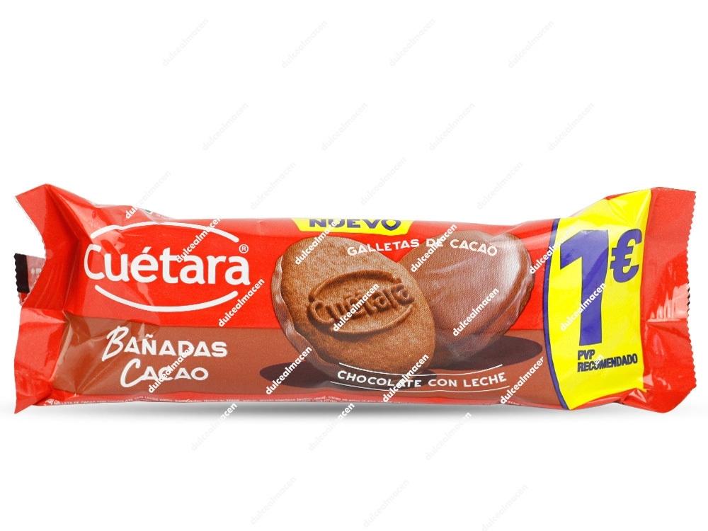 Cuetara Galletas Bañadas Cacao 65 gr