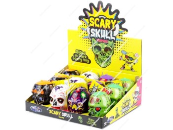 Profisa Scary Skull Surprise 12 uds