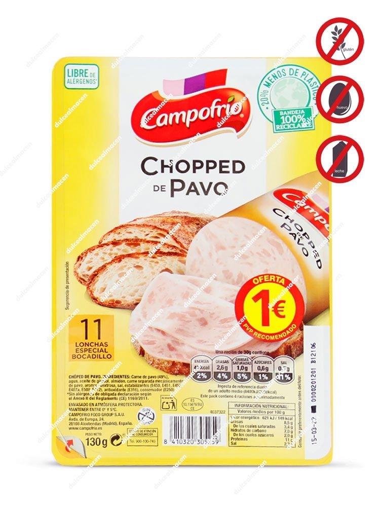 Campofrio chopped pavo PVP 1