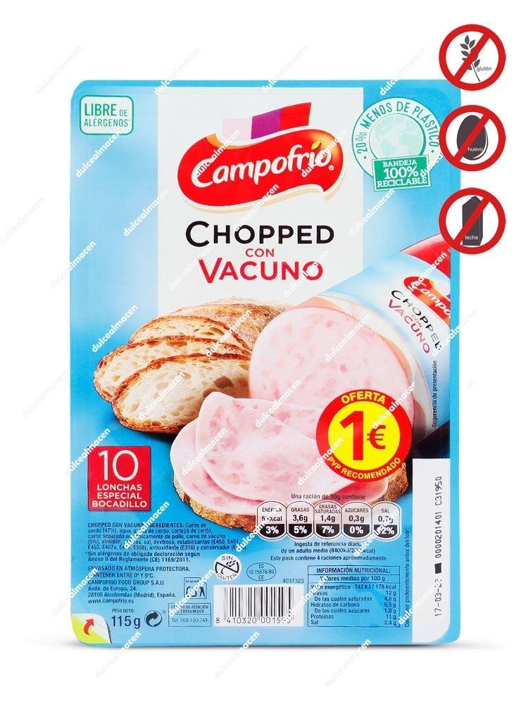 Campofrio chopped vacuno PVP 1
