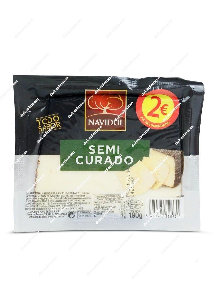 Campofrio navidul queso semicurado cuña PVP 2