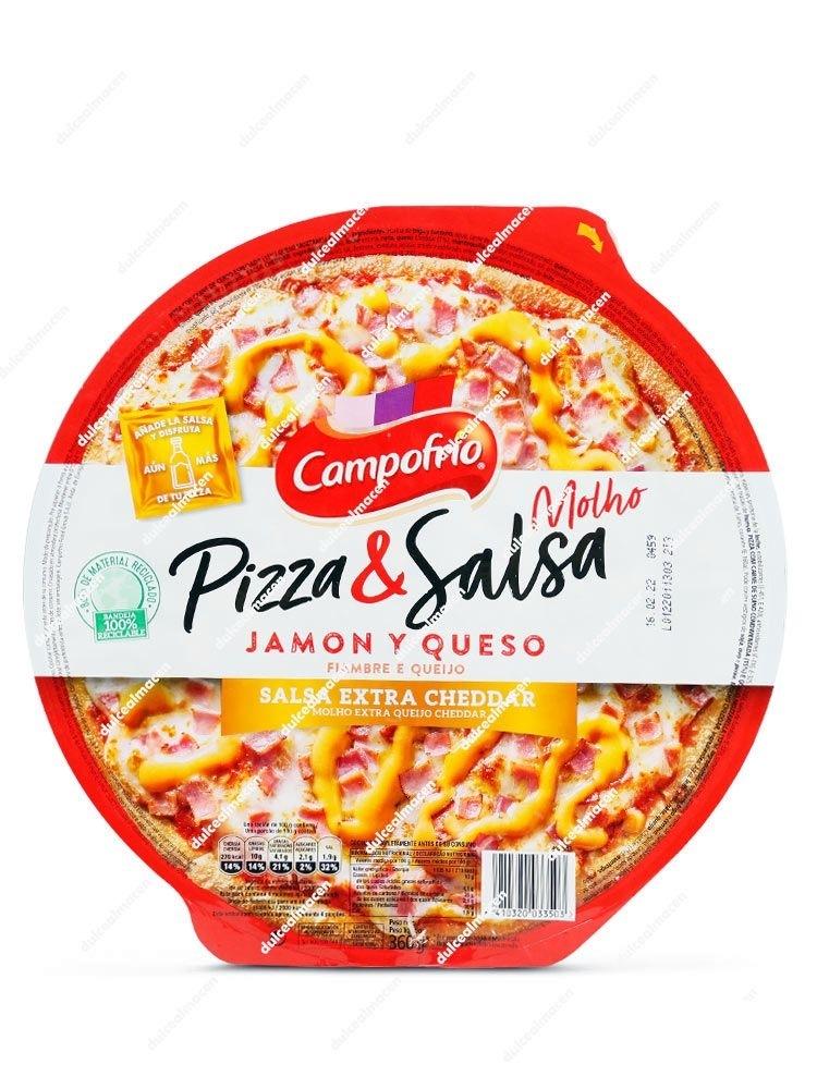 Campofrio pizza jamon y queso 360 gr