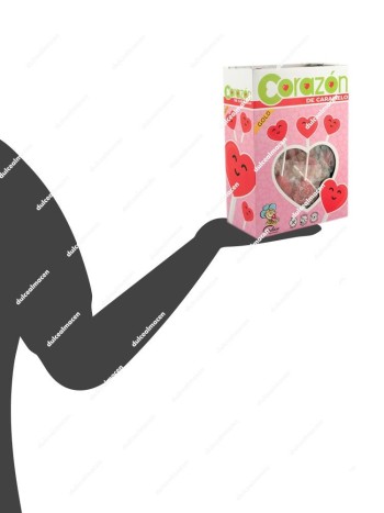 Cerdan Piruleta Gold Corazón Cereza 110 uds