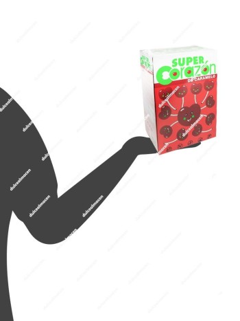 Cerdan Piruletas Super Corazón Cereza 80 uds