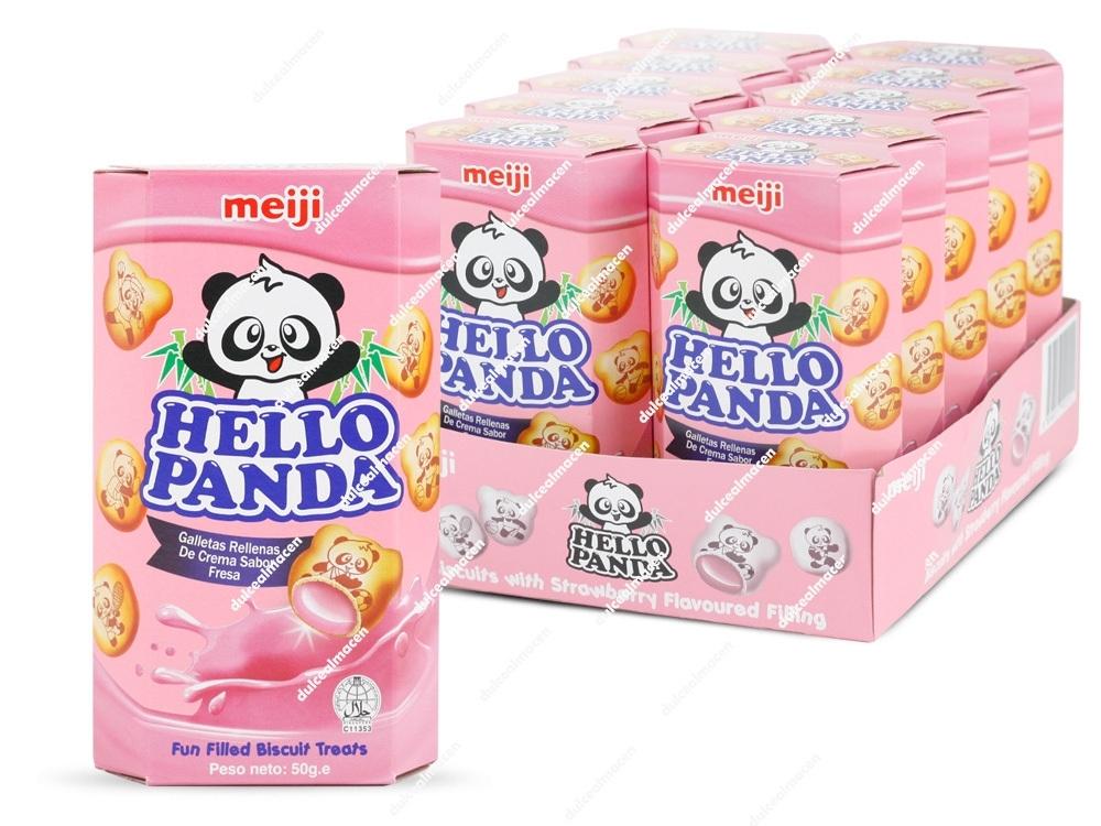 Meiji Hello Panda Fresa 50 gr