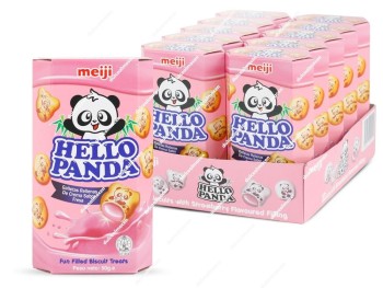 Meiji Hello Panda Fresa 50 gr