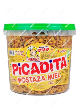 Churruca Picadita Miel y Mostaza 1.5 kg